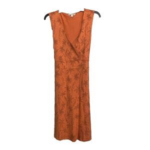 Toad&Co. Orange Sleeveless Dress
